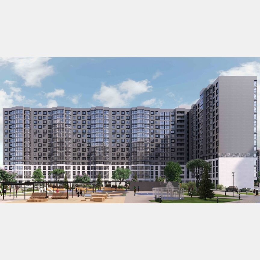Квартира-студия, 29,8 м², 14/16 эт.