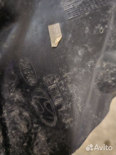 Подкрылок передний правый hyundai solaris