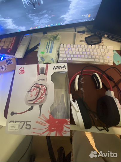 Наушники игровые A4tech Bloody G575 Naraka