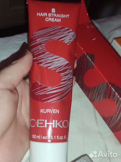 Крем для выпрямления волос C:ehko Hair Straight