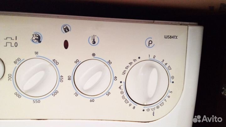 Стиралка indesit WS84TX EX под ремонт
