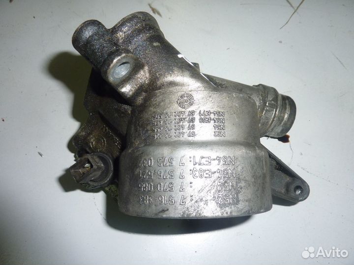 BMW X6 E71 n54b30 корпус масляного фильтра