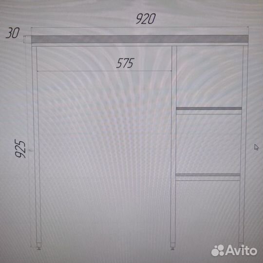 Стеллаж для стиральной и сушильной машины