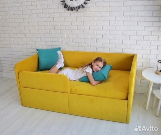 Детская кровать мягкая