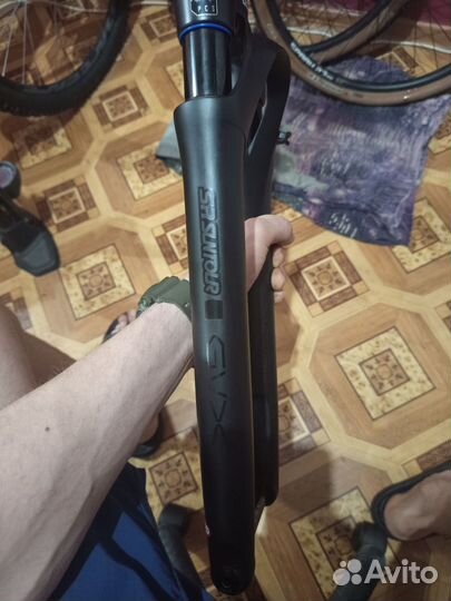 Вилка гревел SR suntour GVX