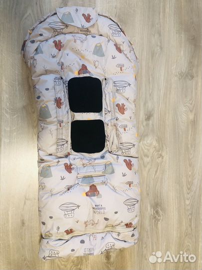 Зимний конверт в коляску Leokid