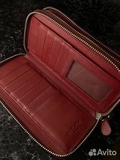Кожаный кошелек Dr Koffer