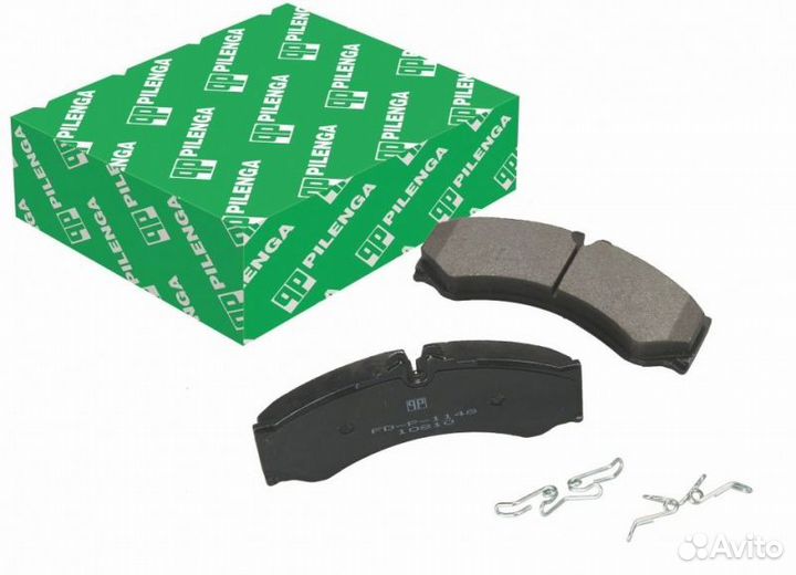 Колодки тормозные дисковые перед