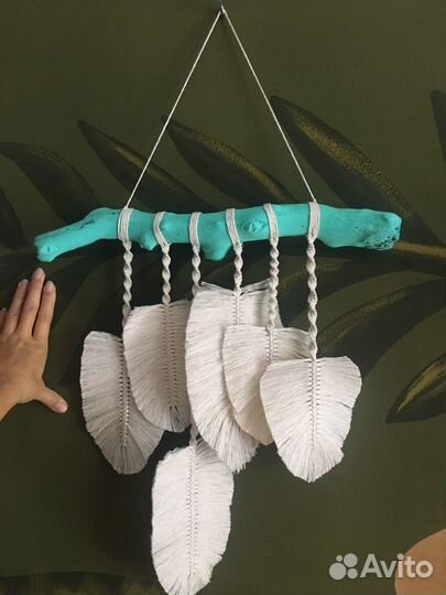 Ловец снов макраме в стиле бохо