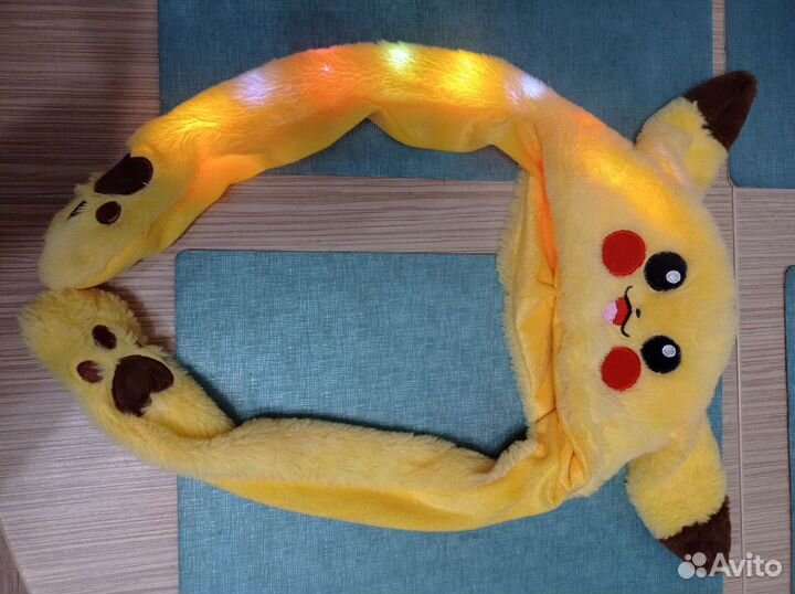 Шапка Пикачу новая