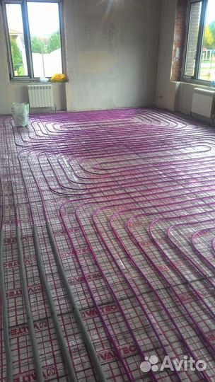 Отопление водоснабжение теплый пол