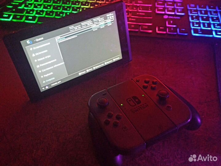 Прошитый Nintendo switch 128GB