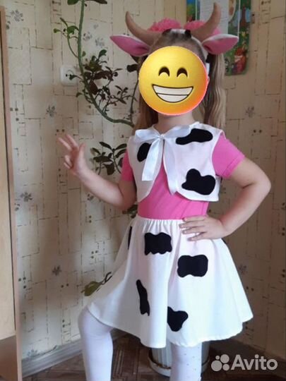 Костюм Коровки для девочки