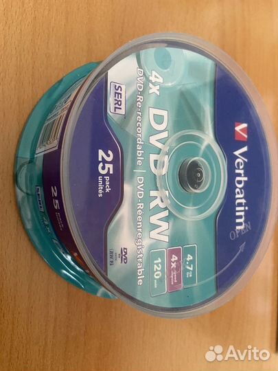 DVD-RW диски новые