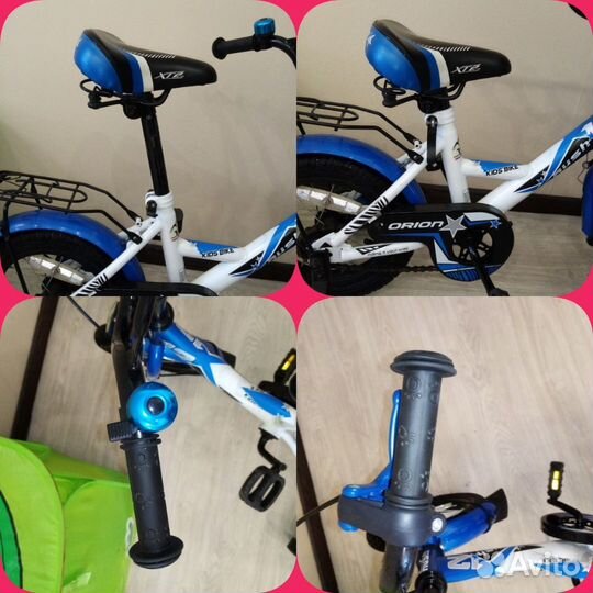 Детский велосипед orion kibs bike rush 12