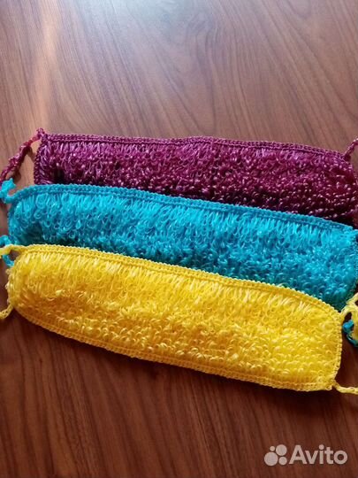 Мочалка ручной работы