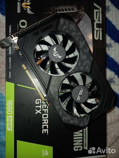 Видеокарта GTX 1660 super Asus Tuf Gaming (OC)