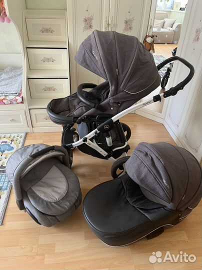 Коляска 3 в 1 бу