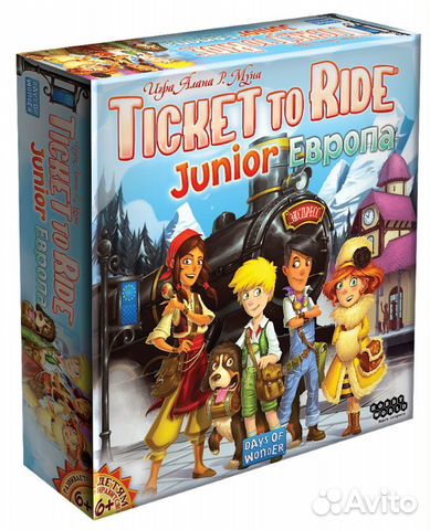Ticket to Ride Junior Европа Настольная игра
