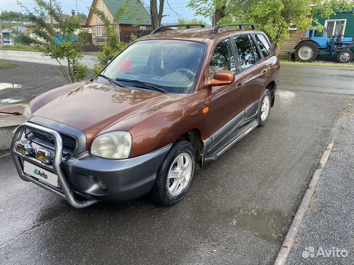 Hyundai Santa Fe 2.4 МТ, 2000, 203 000 км
