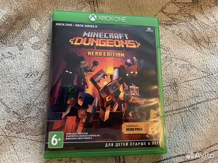 Игры на xbox one minecraft dungeons herd edition