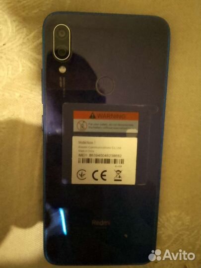 Телефон redmi note 7