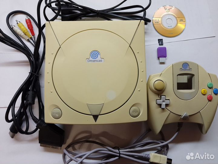 Sega Dreamcast Pal + DreamShell карта с игрой