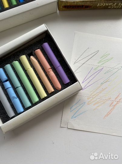 Пастель сухая