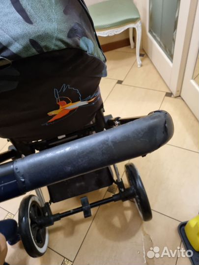 Прогулочная коляска бу cybex priam birds