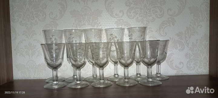 Рюмка фужеры СССР новые