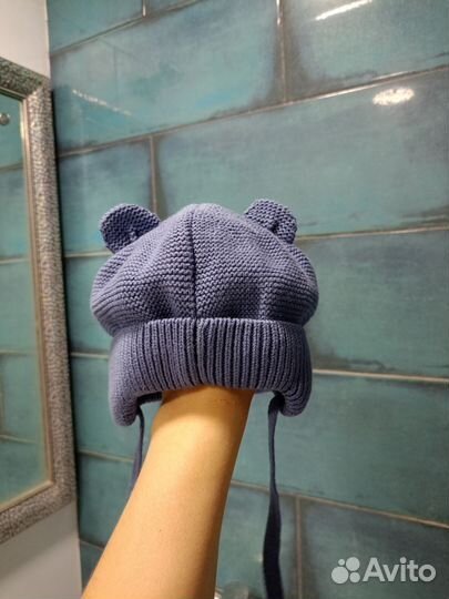 Шапка осень на мальчика 42 44