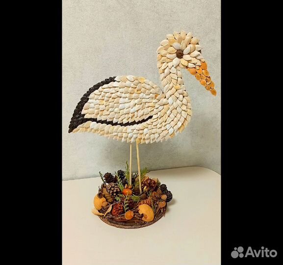 Осенняя поделка из природных материалов 