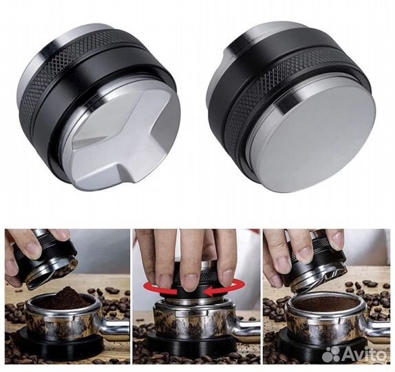 Двойной темпер для кофе