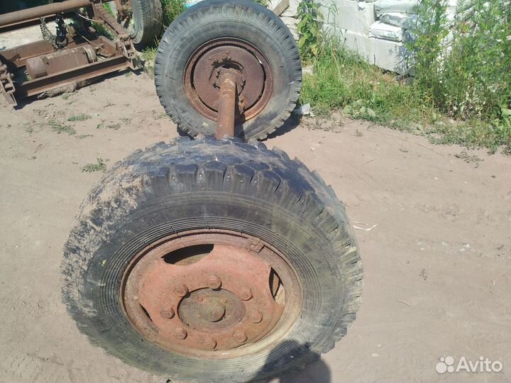 Ось телеги