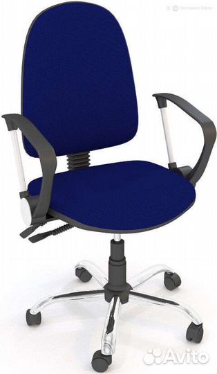 Кресло офисное Престиж PC900 люкс хром плюс