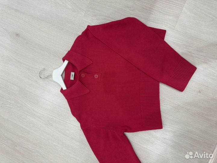 Вязаное поло lime