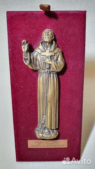 Плакетка св. Франциска Ассизского