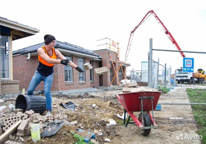 Уборщик строймусора вахта