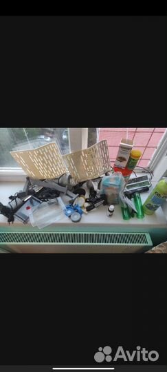 Уф лампа, нагреватель, плот и др