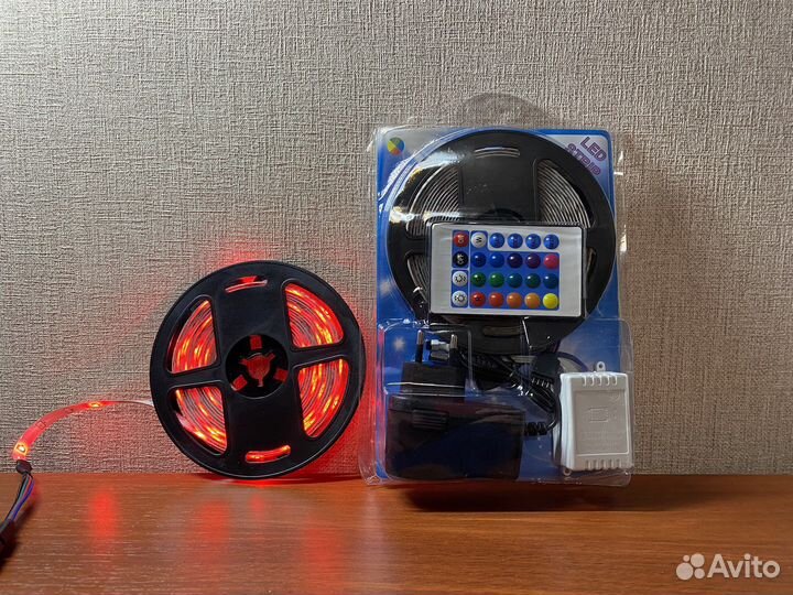 Светодиодная лента с пультом