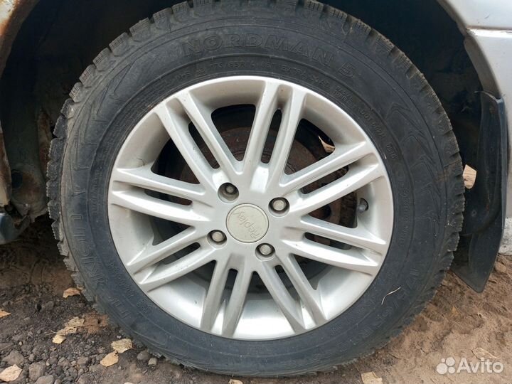 Комплект диски на зимней резине R14 4x100