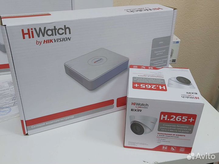 Комплект HiWatch N204p(c) + i253m(b) 4mm