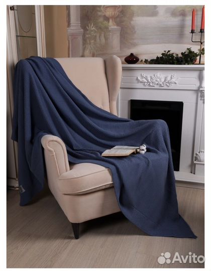 Плед хлопок 120х200