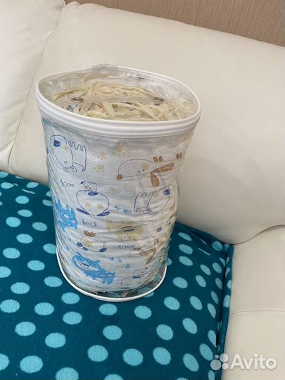 Бортики на две стороны кроватки