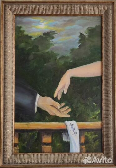 Картина маслом на холсте, классическая техника