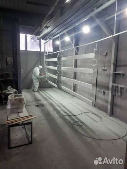 Порошковая покраска и пескоструйная обработка