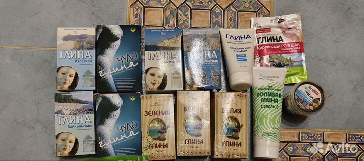 Глина косметическая просрочка пакетом