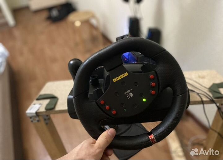 Руль logitech momo racing мод 900 градусов