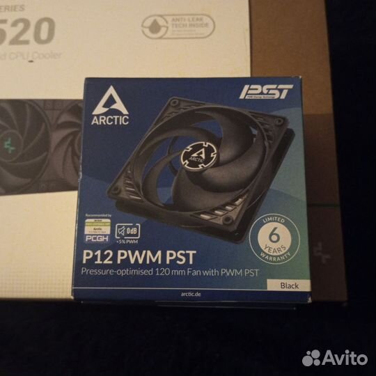 DeepCool LT520 + X2 arctic P12 PWM PST