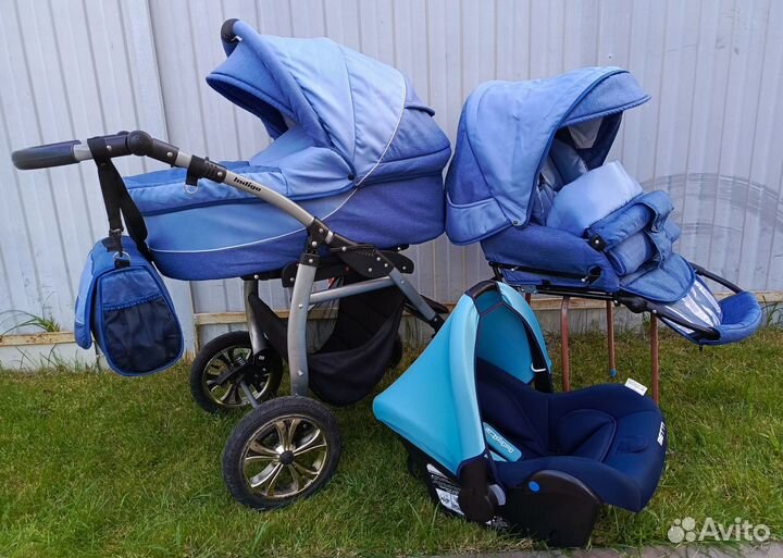 Коляска 2в1 с автолюлькой